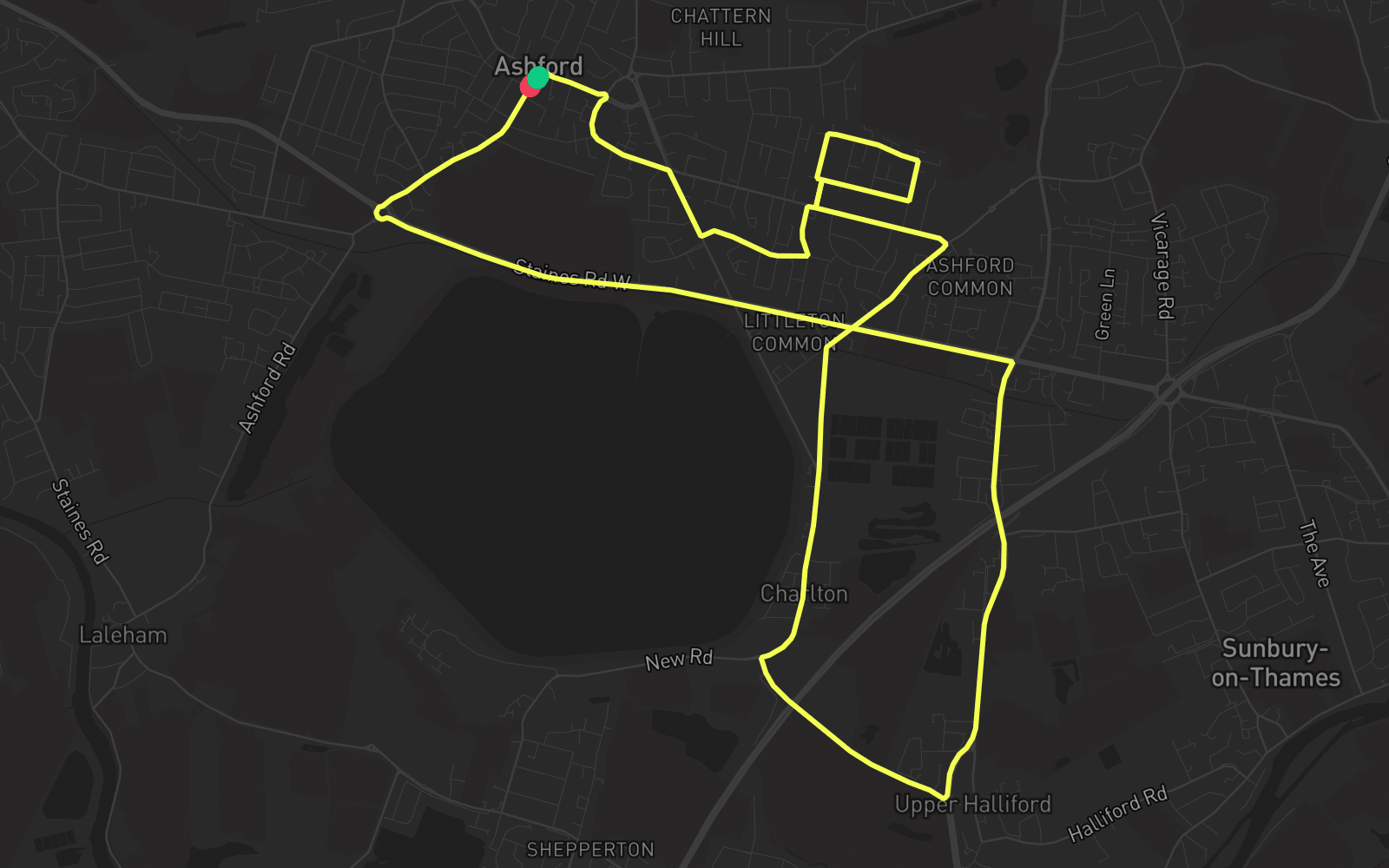 Route 4 route map
