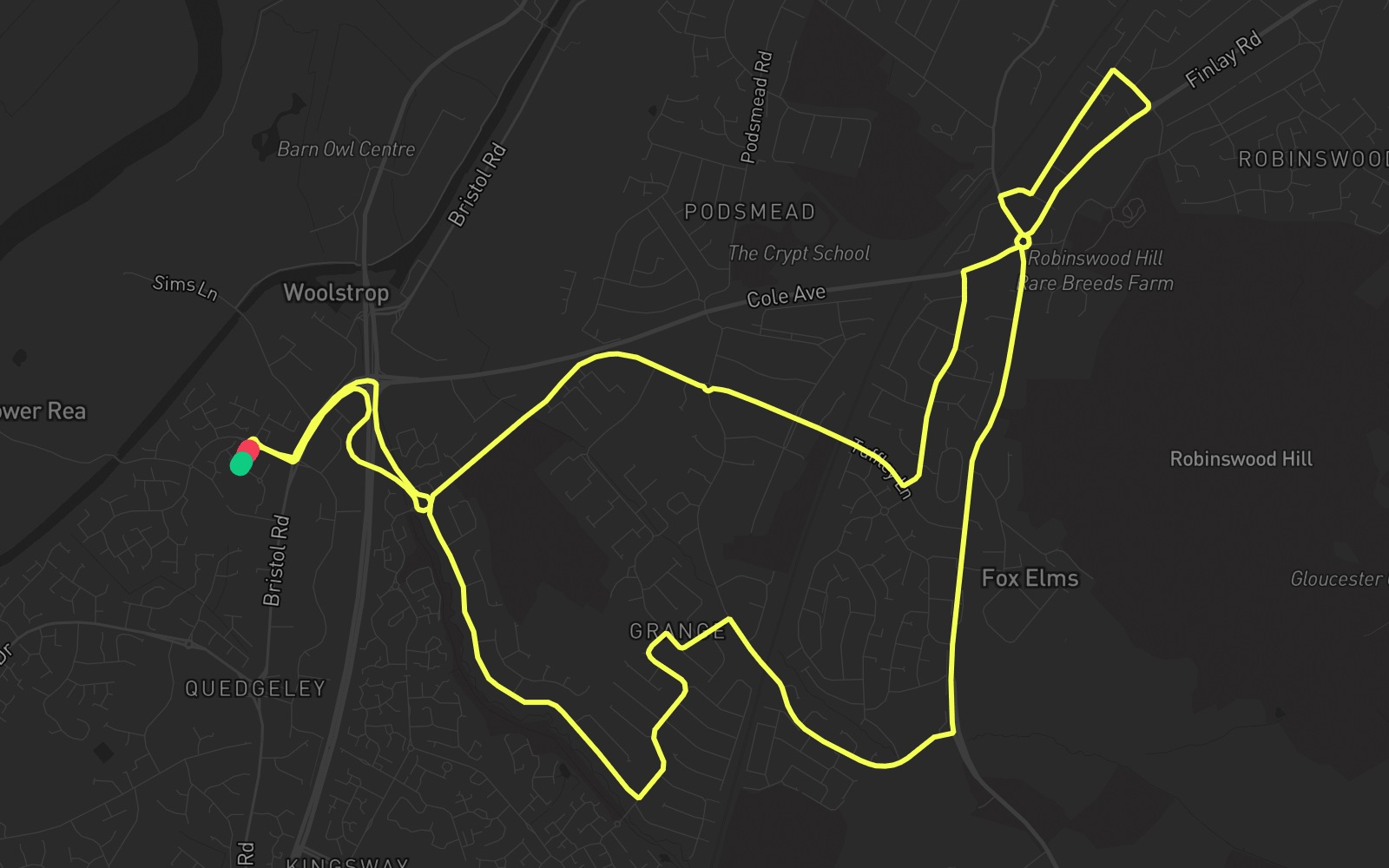 Route 4 route map