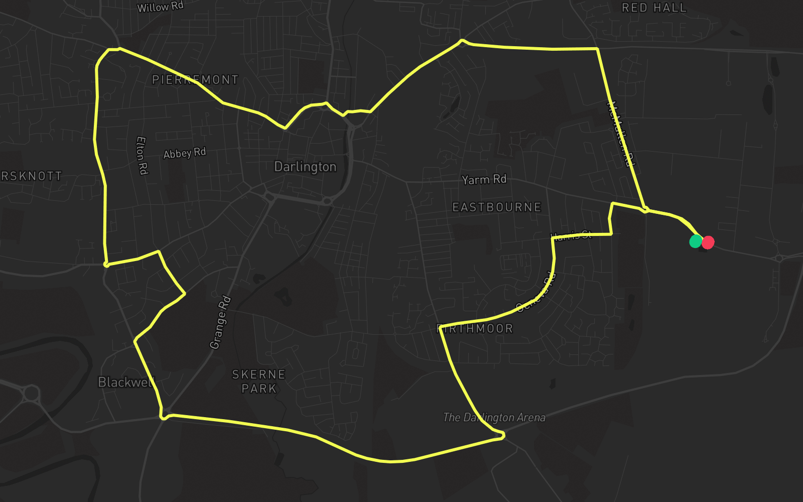 Route 3 route map