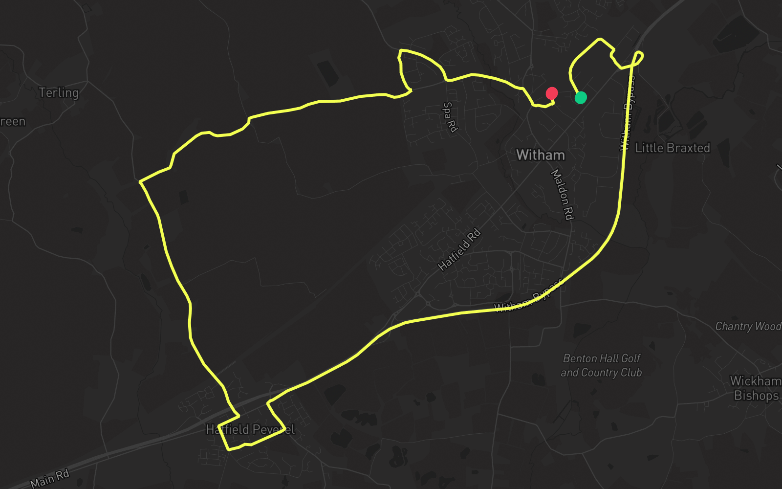 Route 4 route map