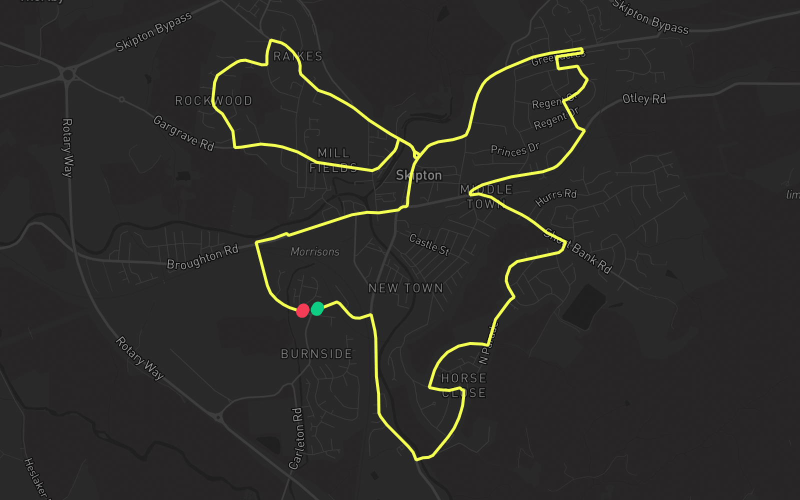 Route 3 route map