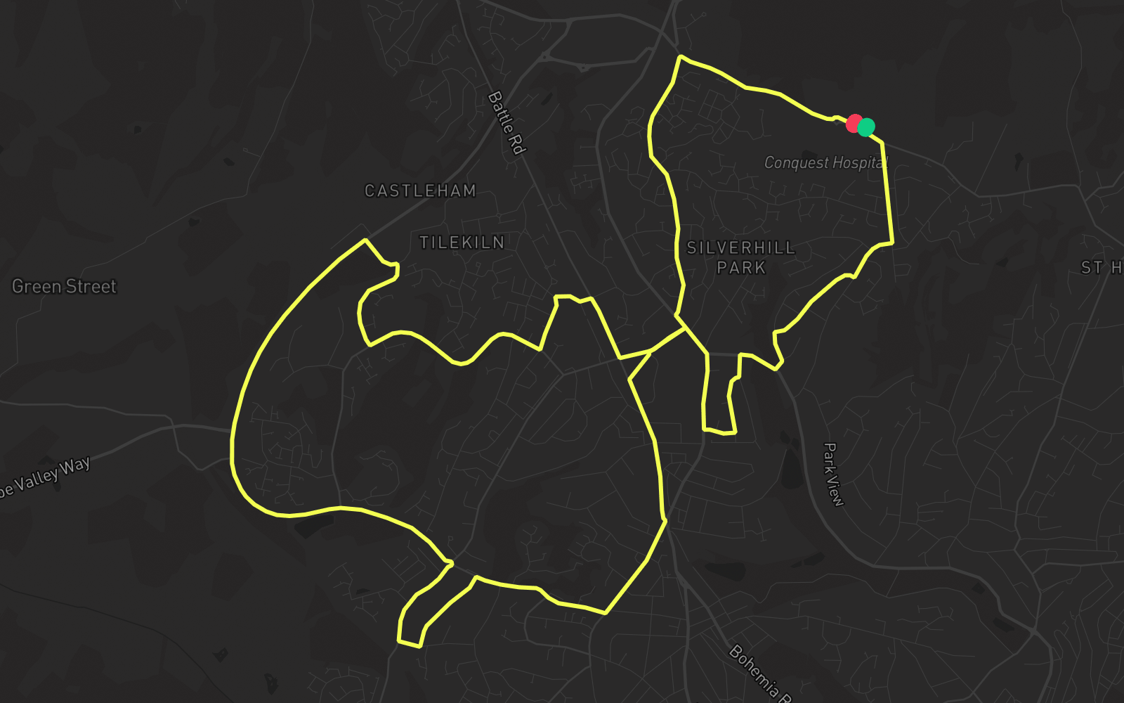 Route 3 route map