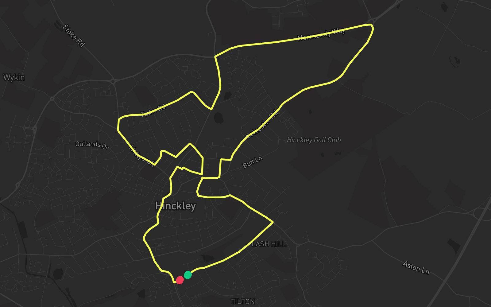 Route 4 route map