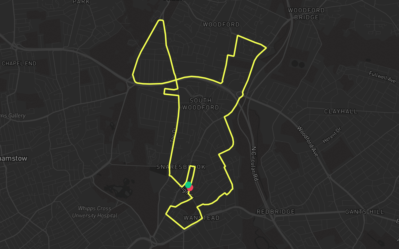Route 4 route map