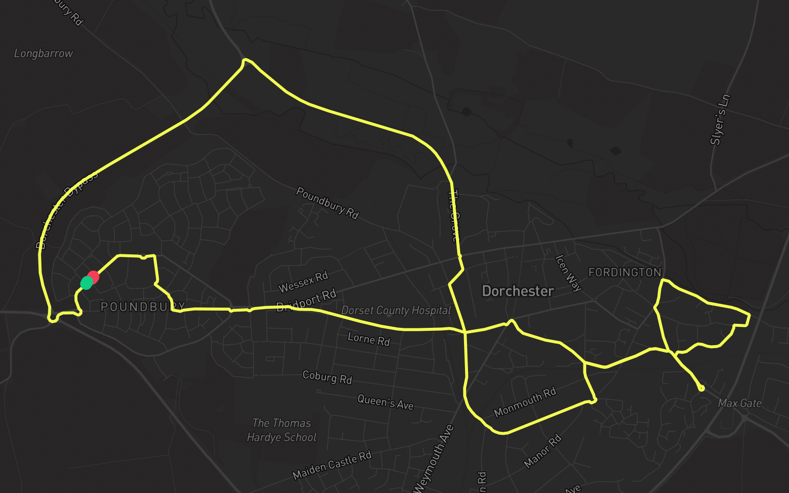 Route 3 route map