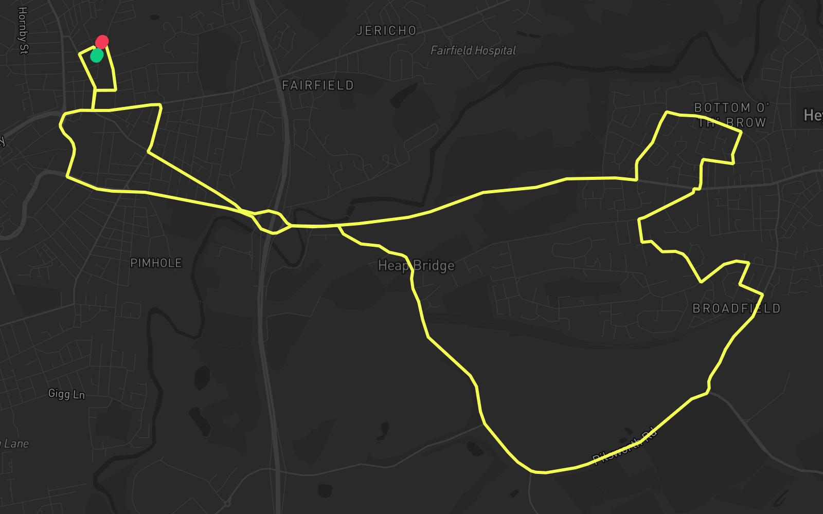 Route 4 route map