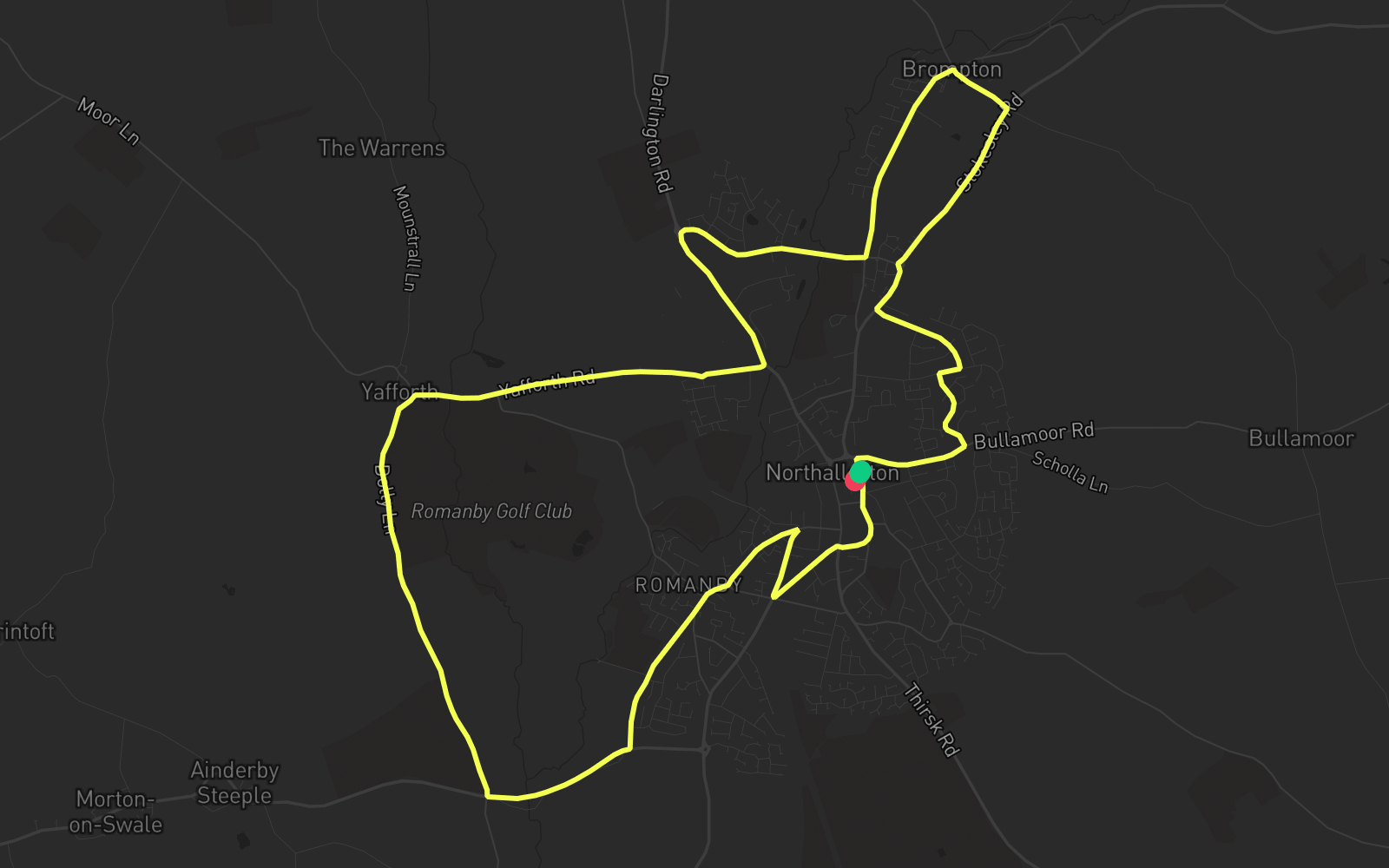 Route 4 route map