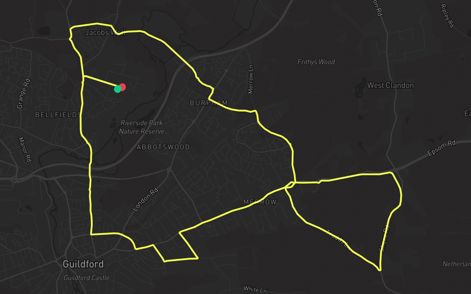 Route 2 route map