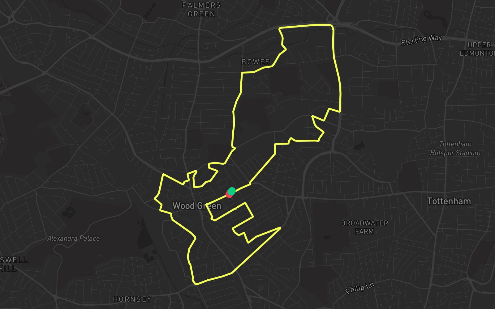 Route 2 route map