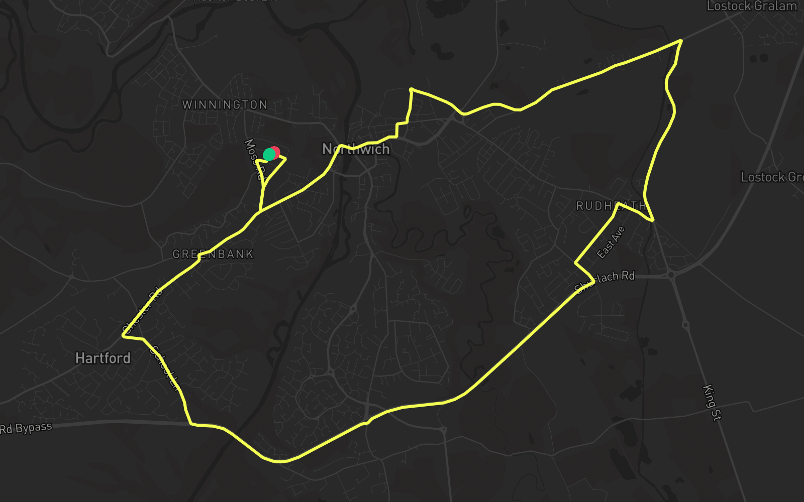 Route 2 route map