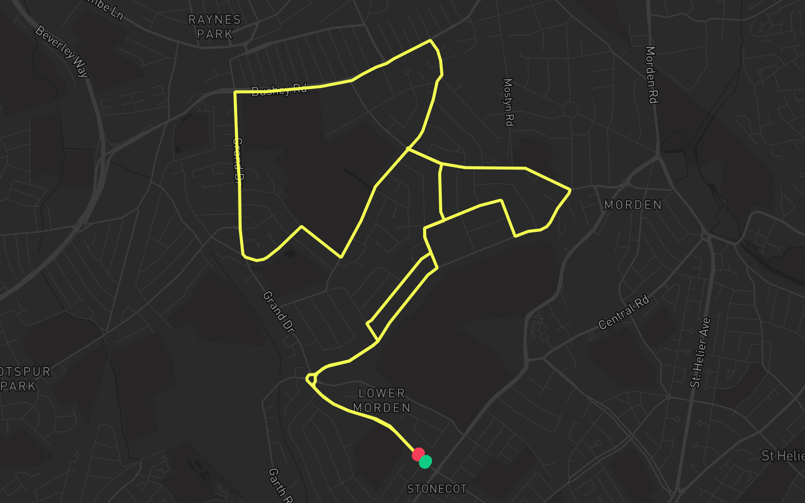 Route 2 route map