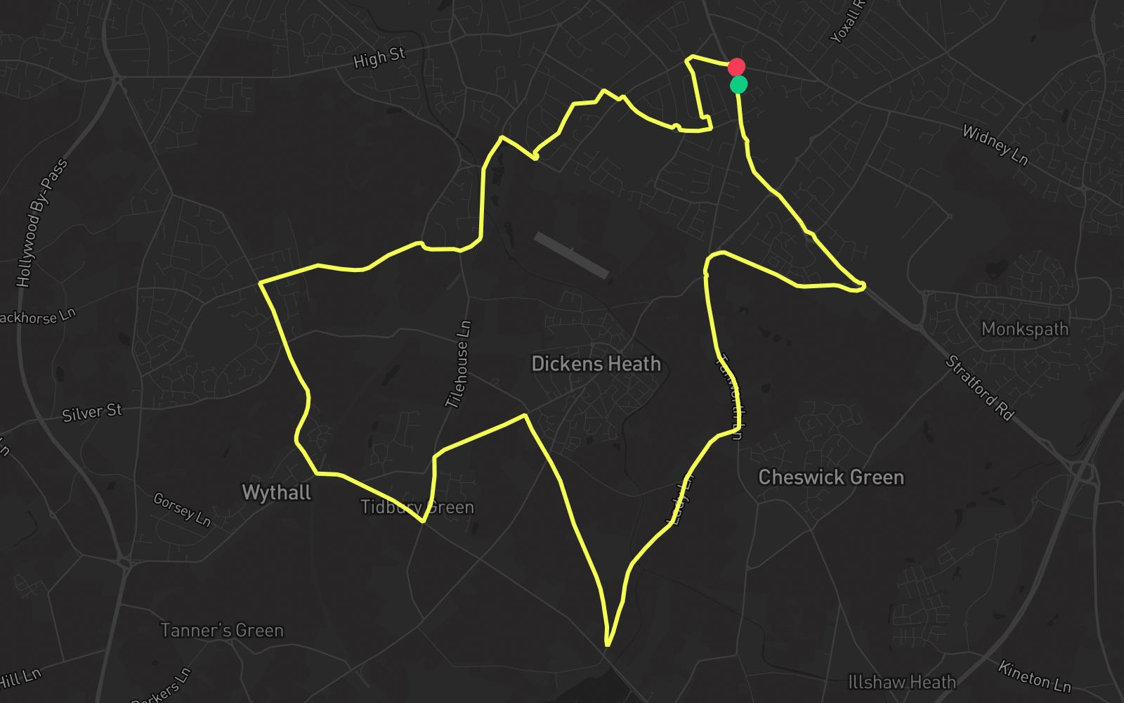 Route 5 route map