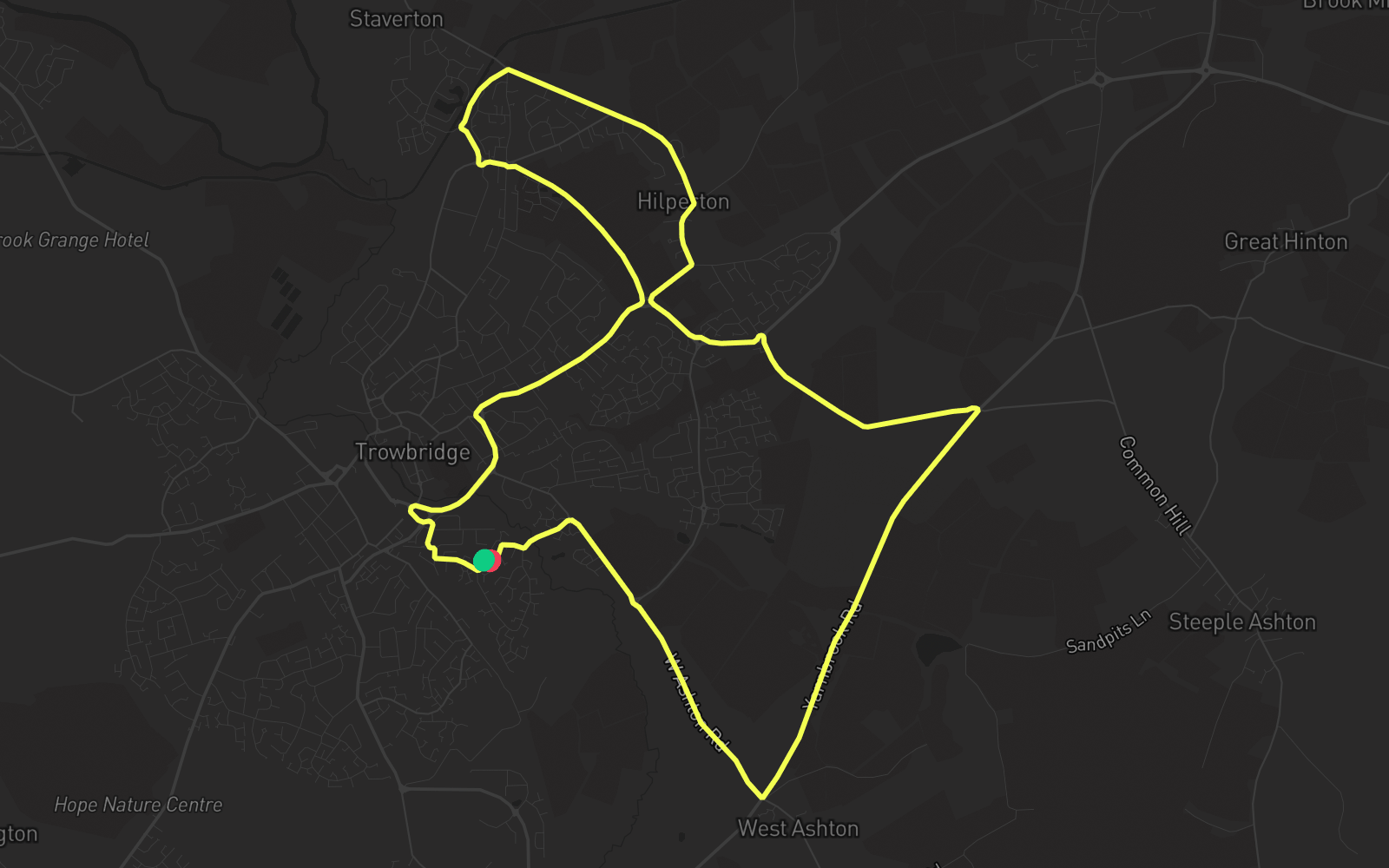 Route 5 route map