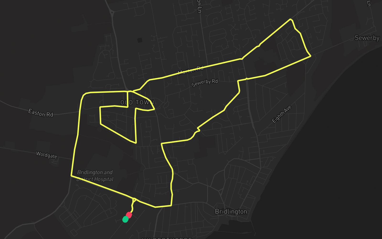 Route 2 route map