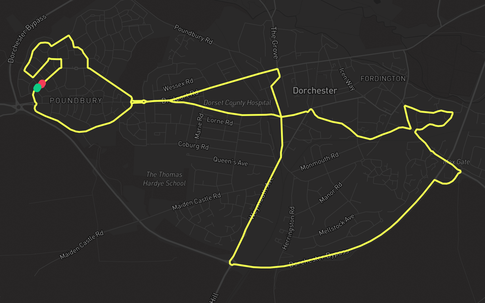 Route 4 route map