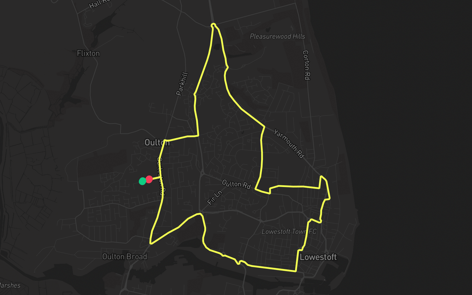Route 3 route map