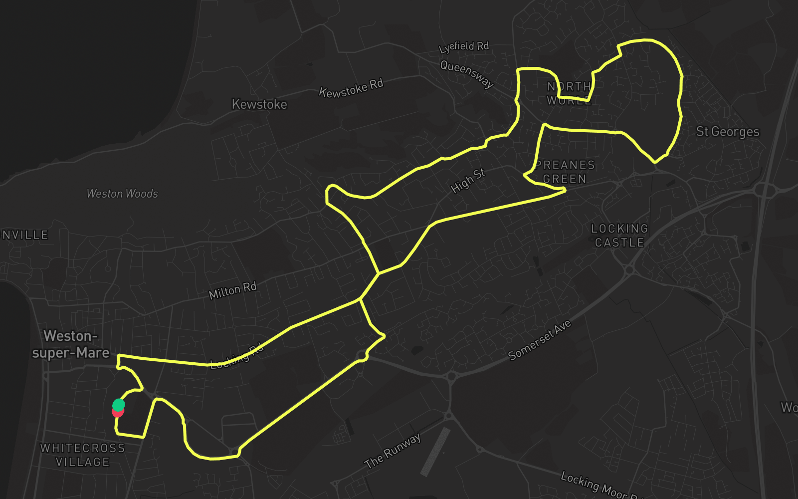Route 5 route map