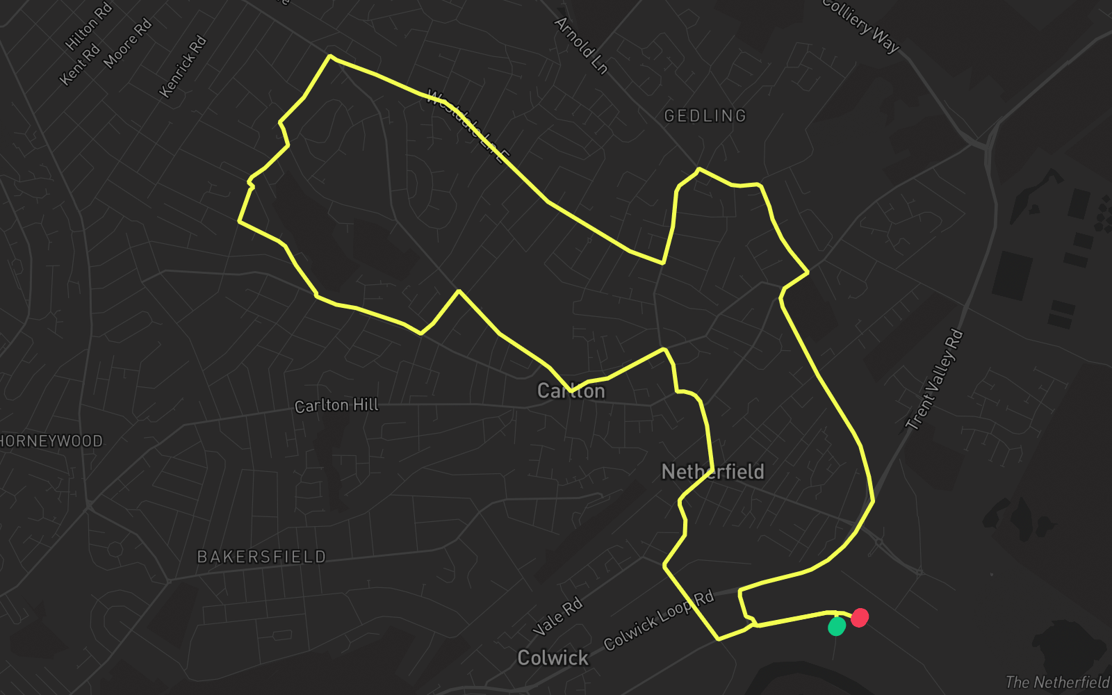 Route 4 route map