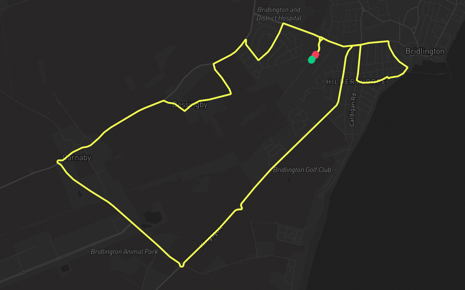 Route 1 route map