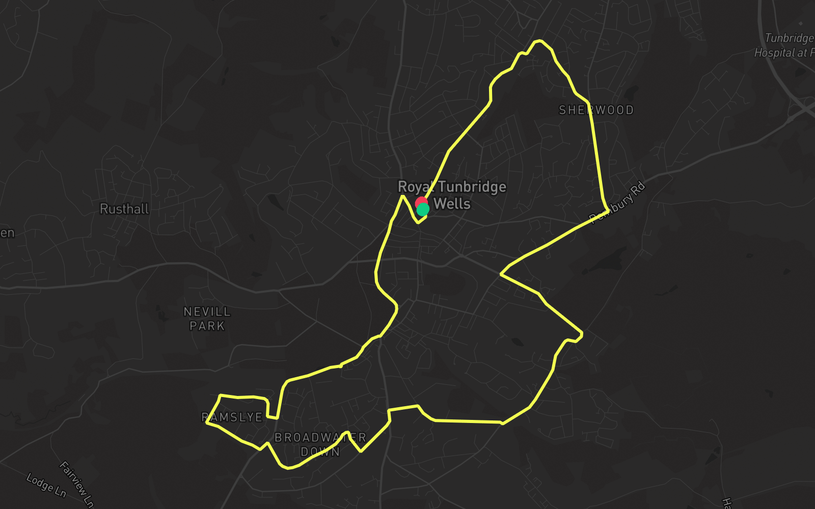 Route 2 route map
