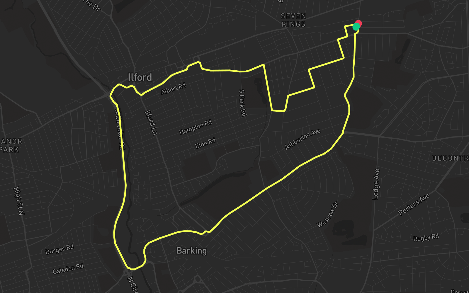 Route 2 route map