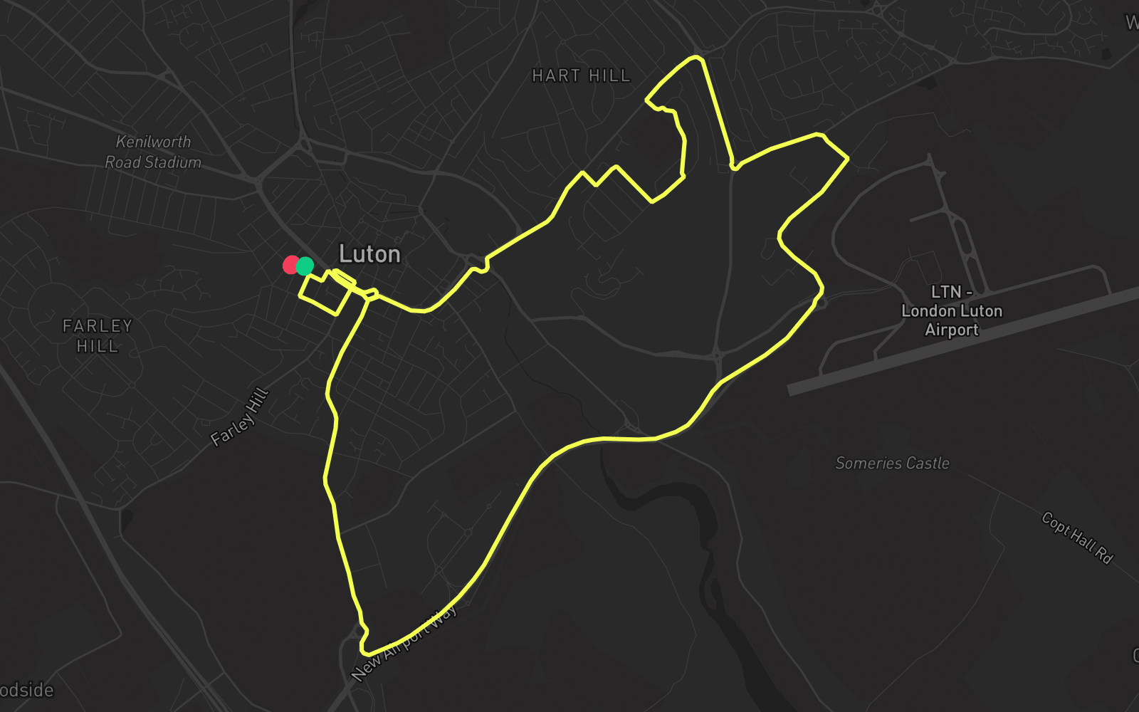 Route 5 route map