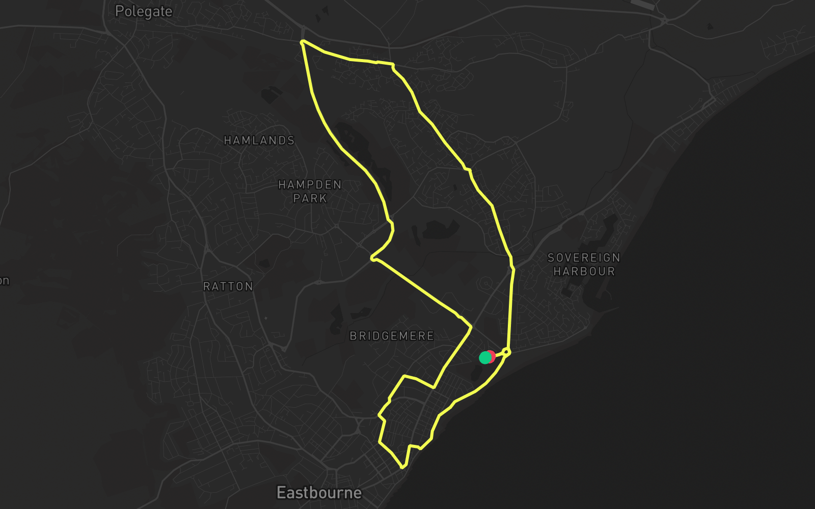 Route 5 route map