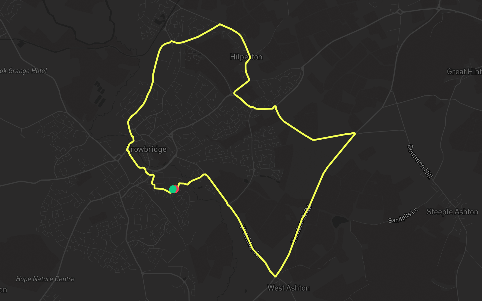 Route 1 route map
