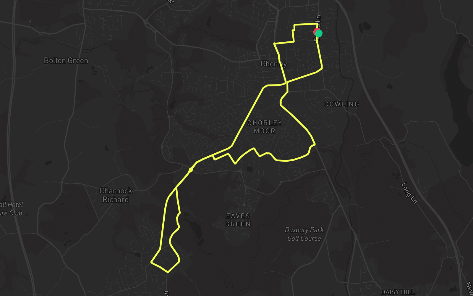 Route 5 route map