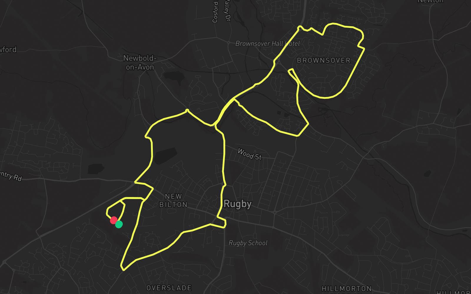 Route 4 route map