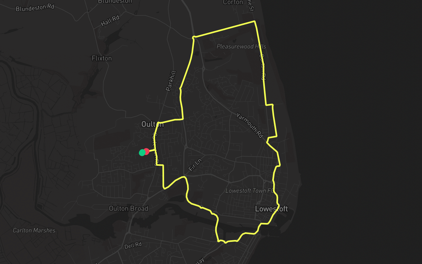 Route 4 route map