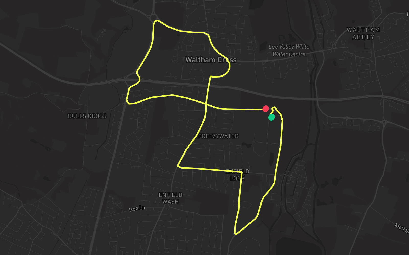 Route 4 route map