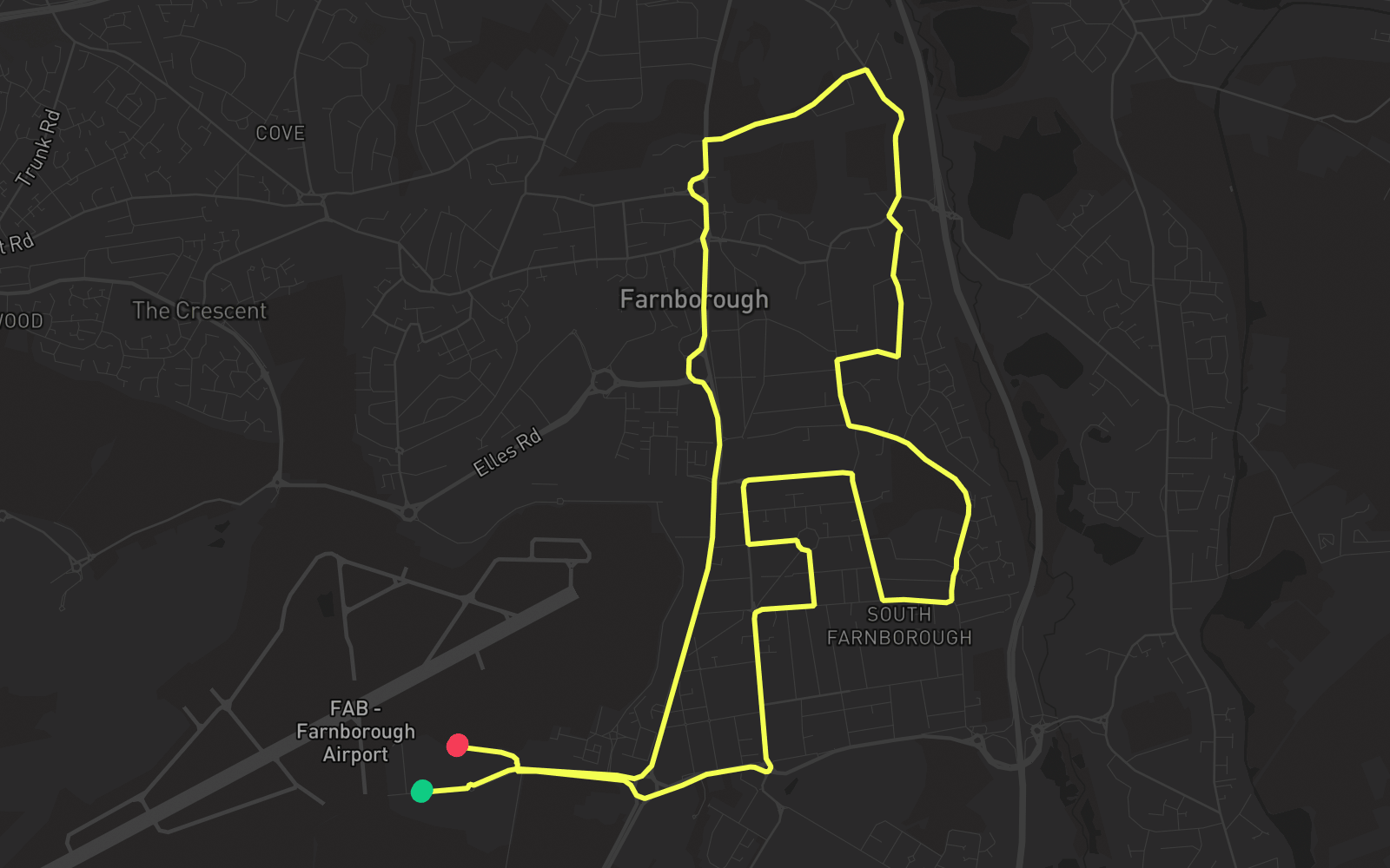 Route 3 route map