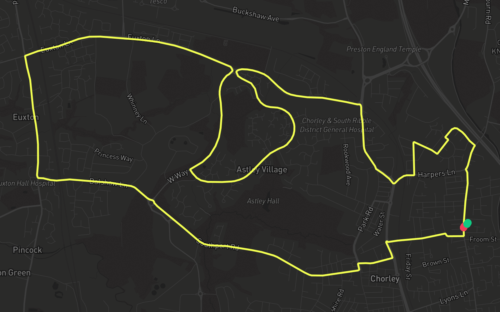 Route 2 route map