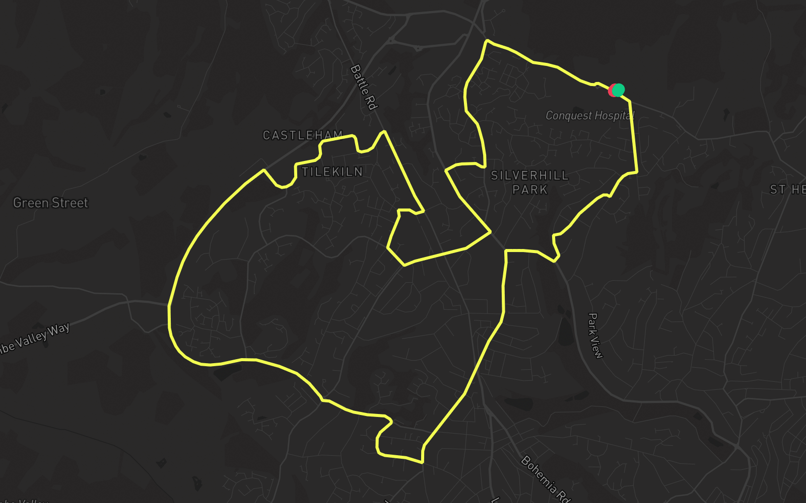 Route 2 route map