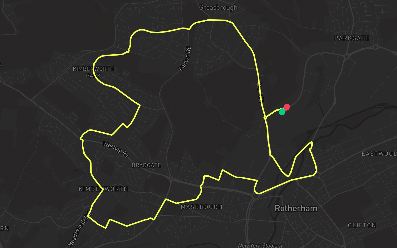 Route 3 route map