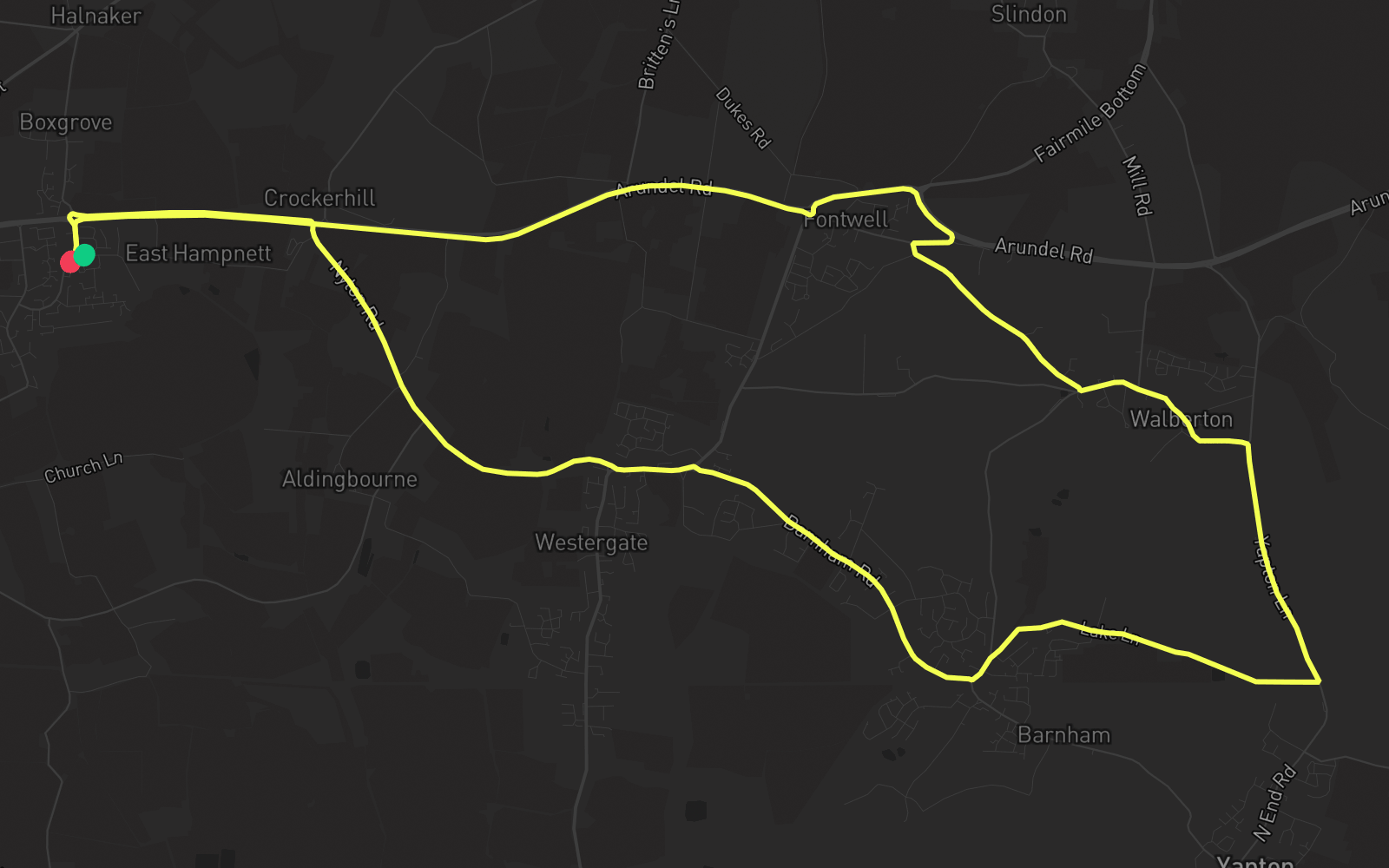 Route 2 route map