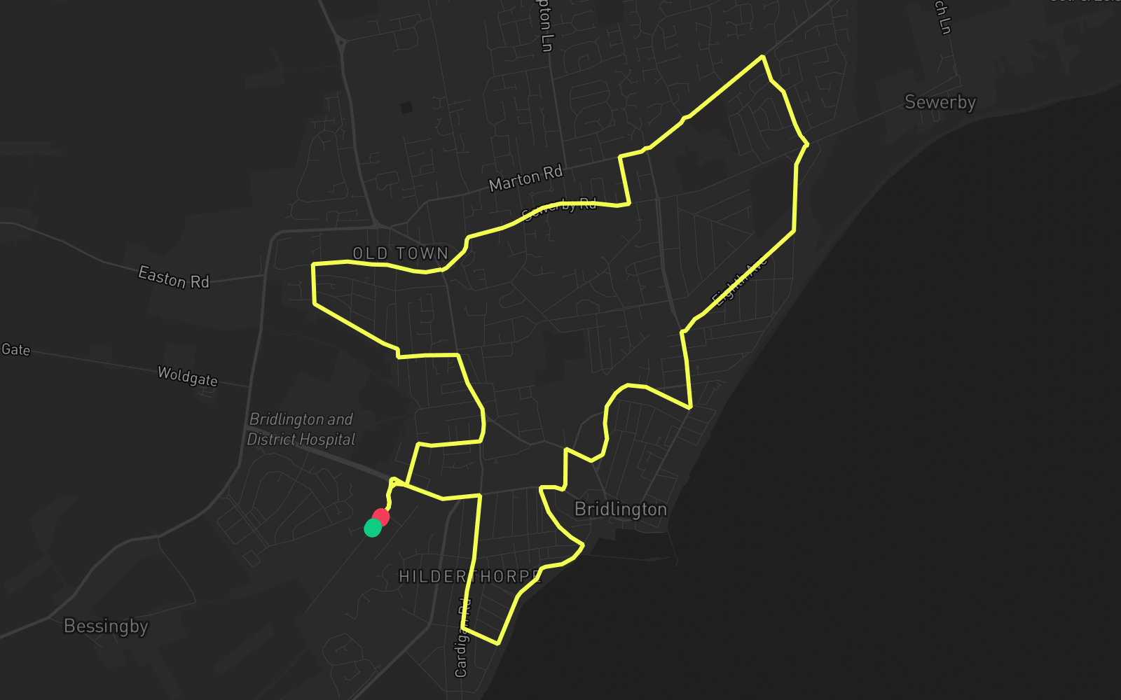 Route 4 route map
