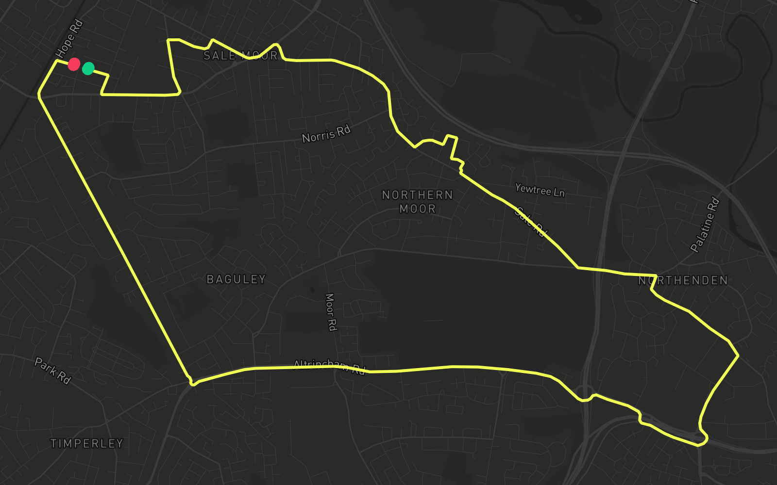 Route 4 route map