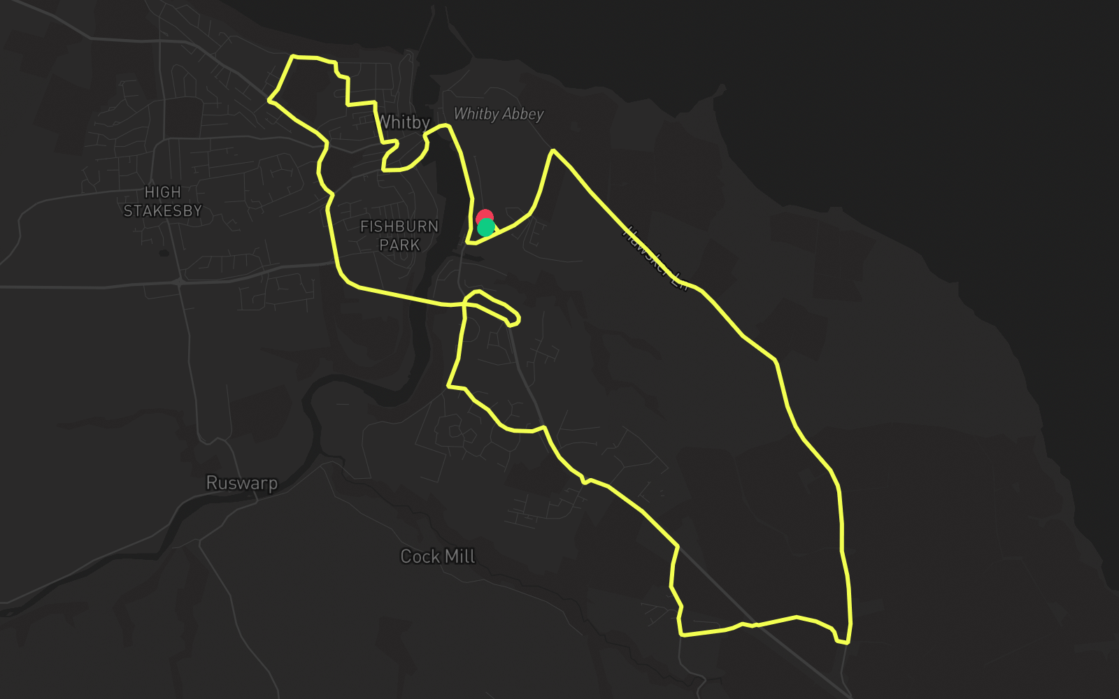 Route 5 route map