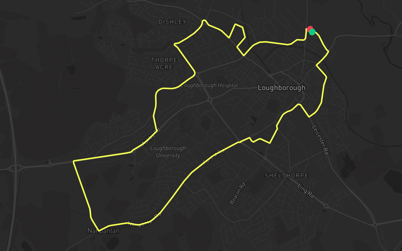 Route 4 route map