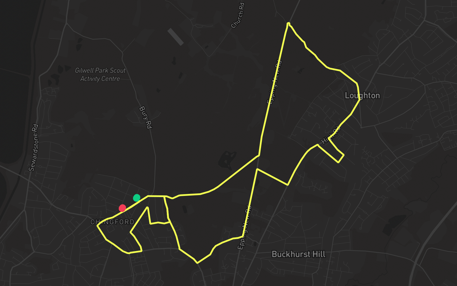 Route 3 route map
