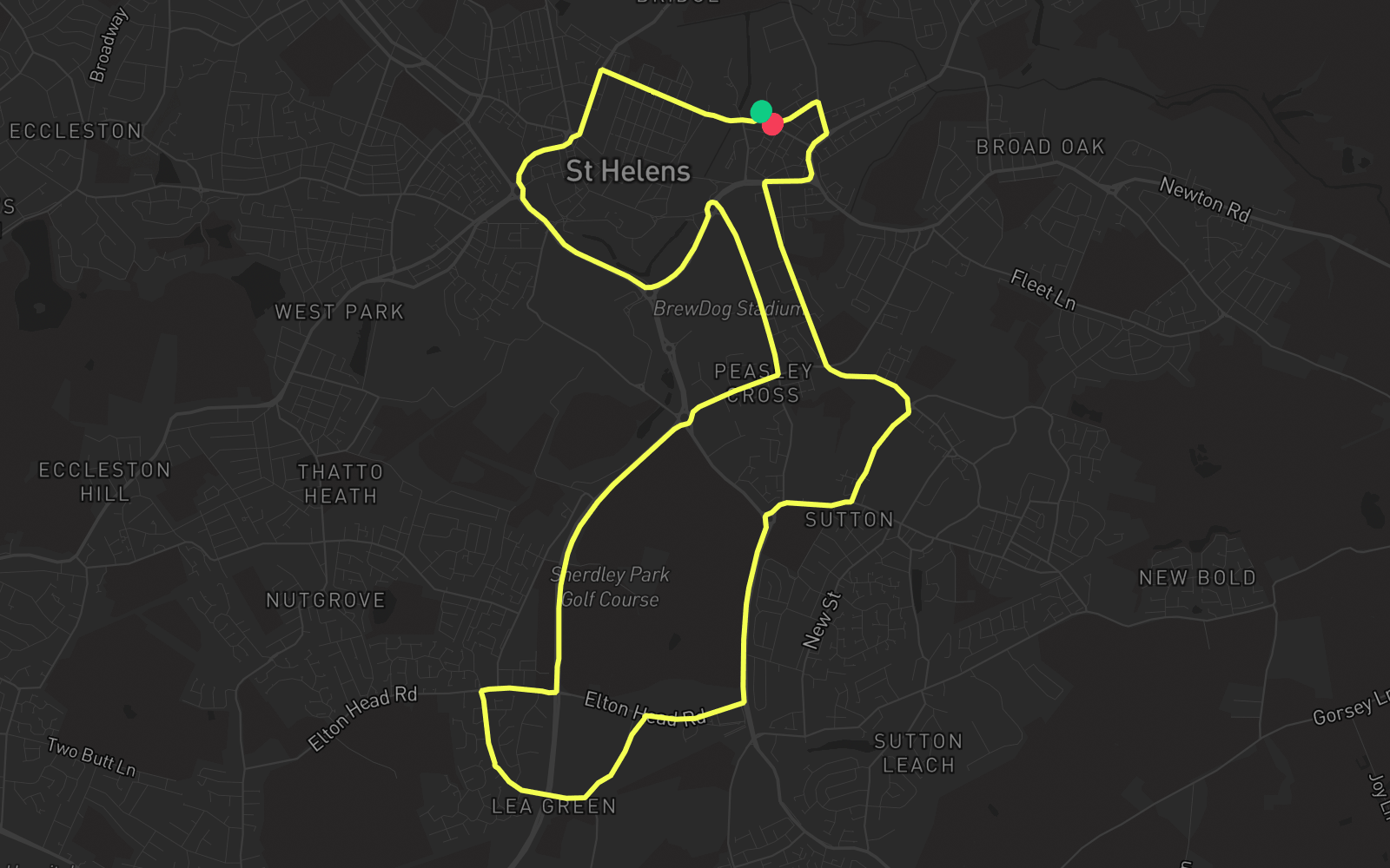 Route 2 route map