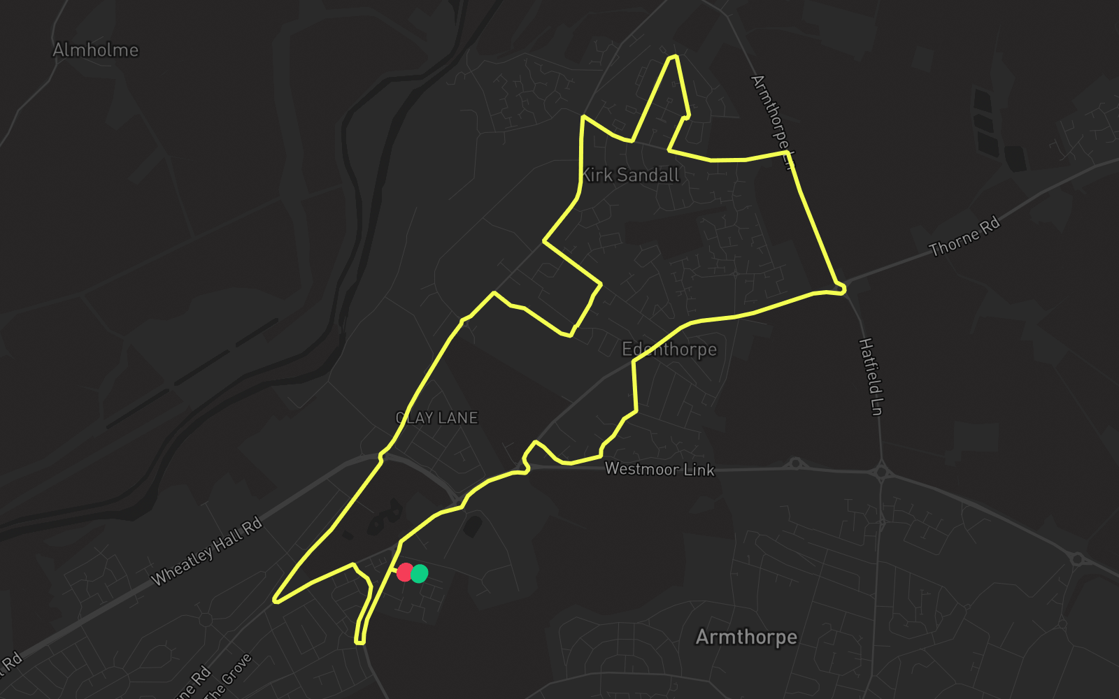 Route 1 route map