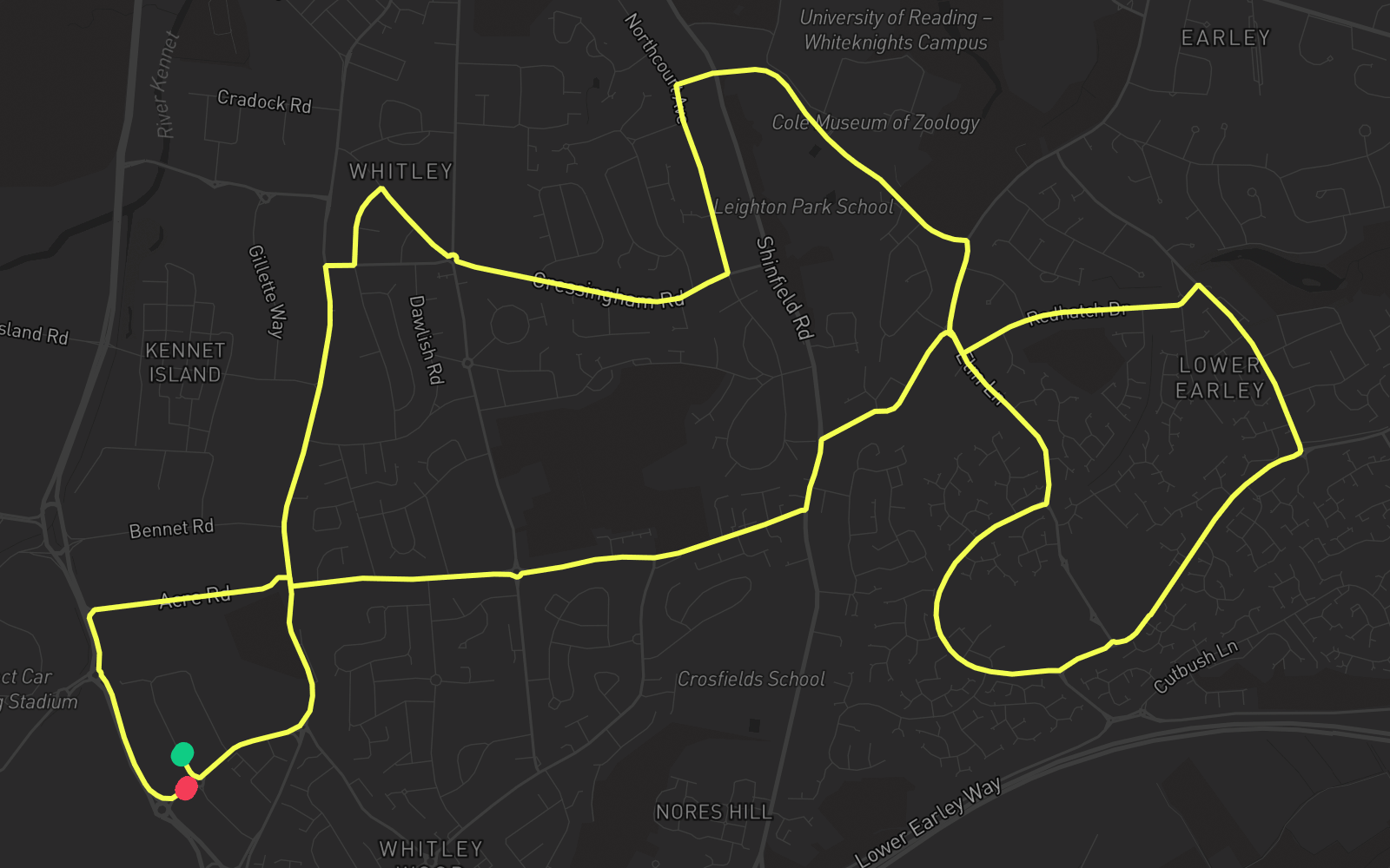 Route 2 route map