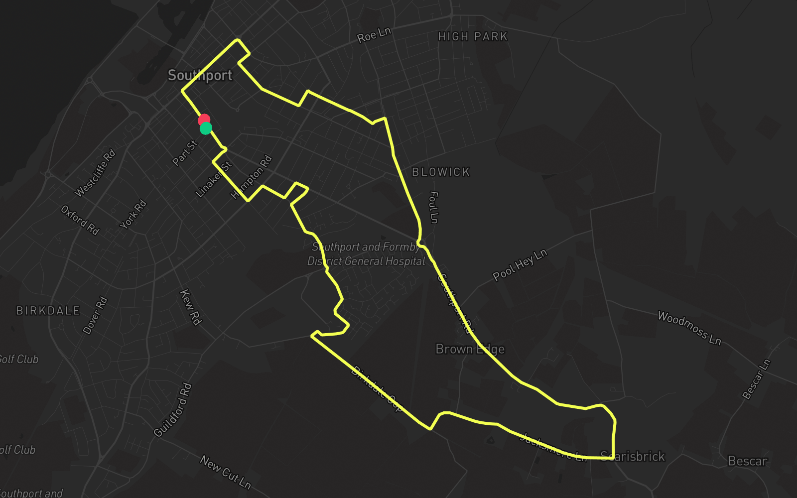 Route 2 route map