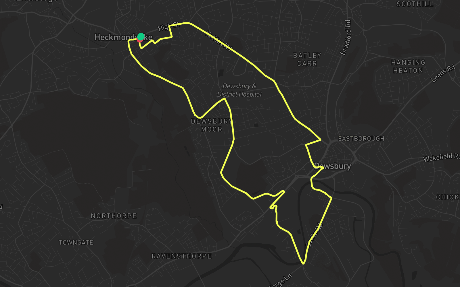 Route 4 route map