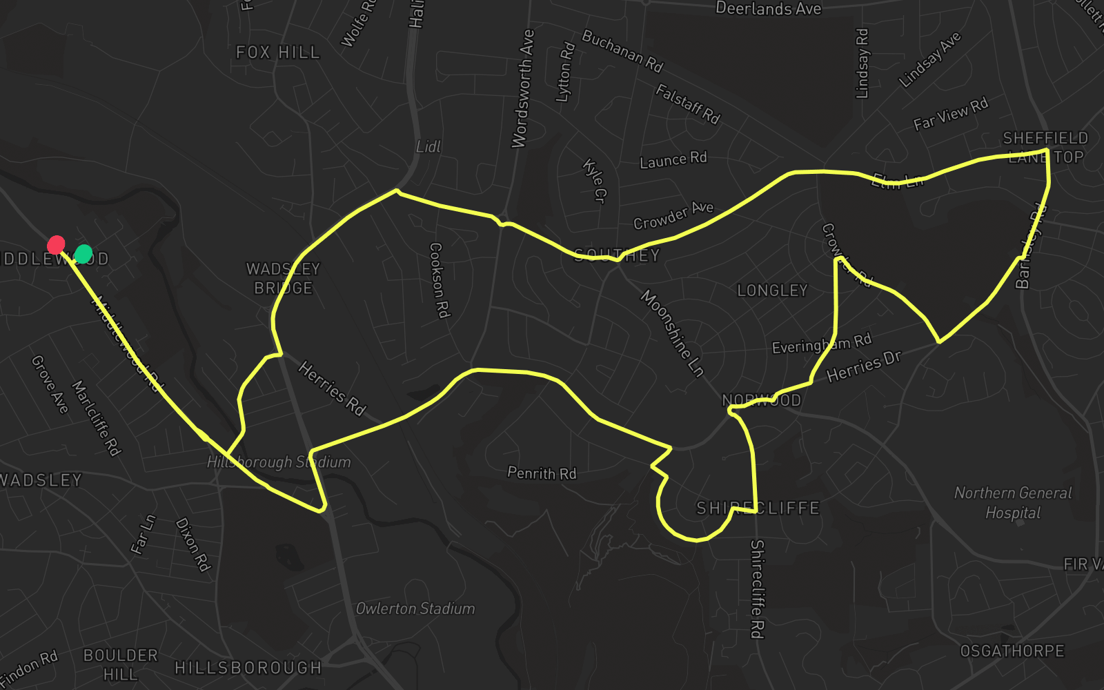 Route 3 route map