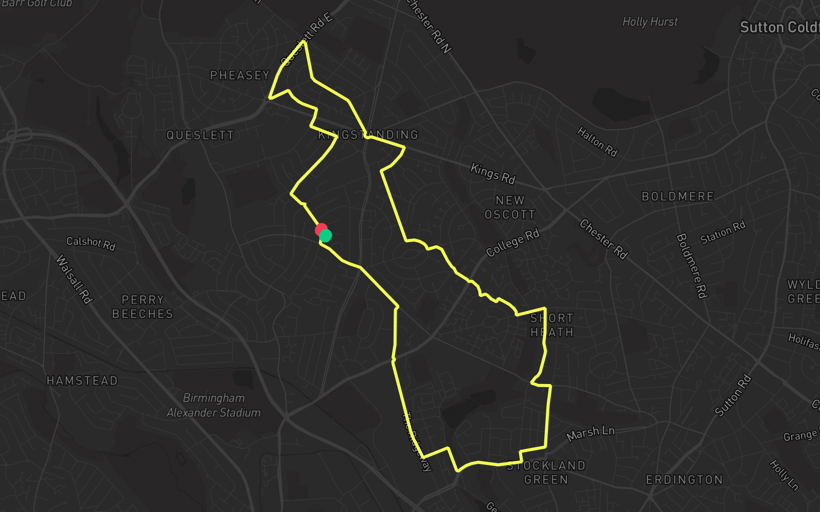 Route 5 route map
