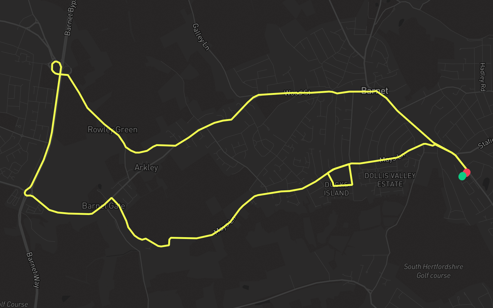 Route 6 route map